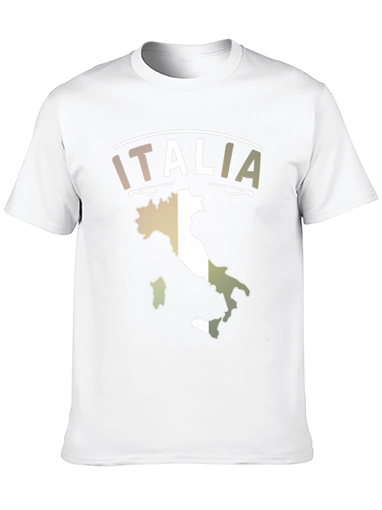 Italia Map T-Shirt - Italian Pride Tee