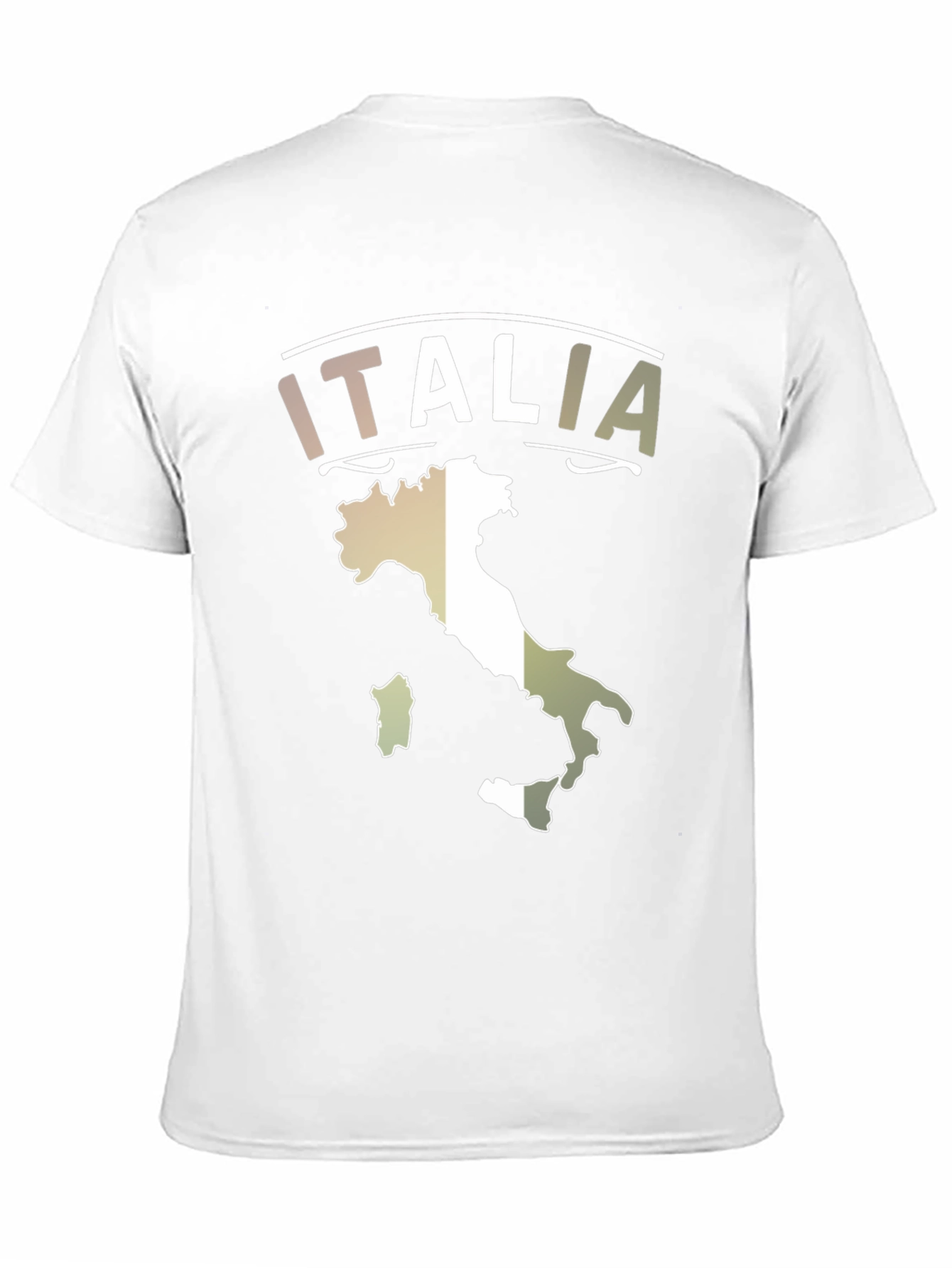 Italia Map T-Shirt - Italian Pride Tee
