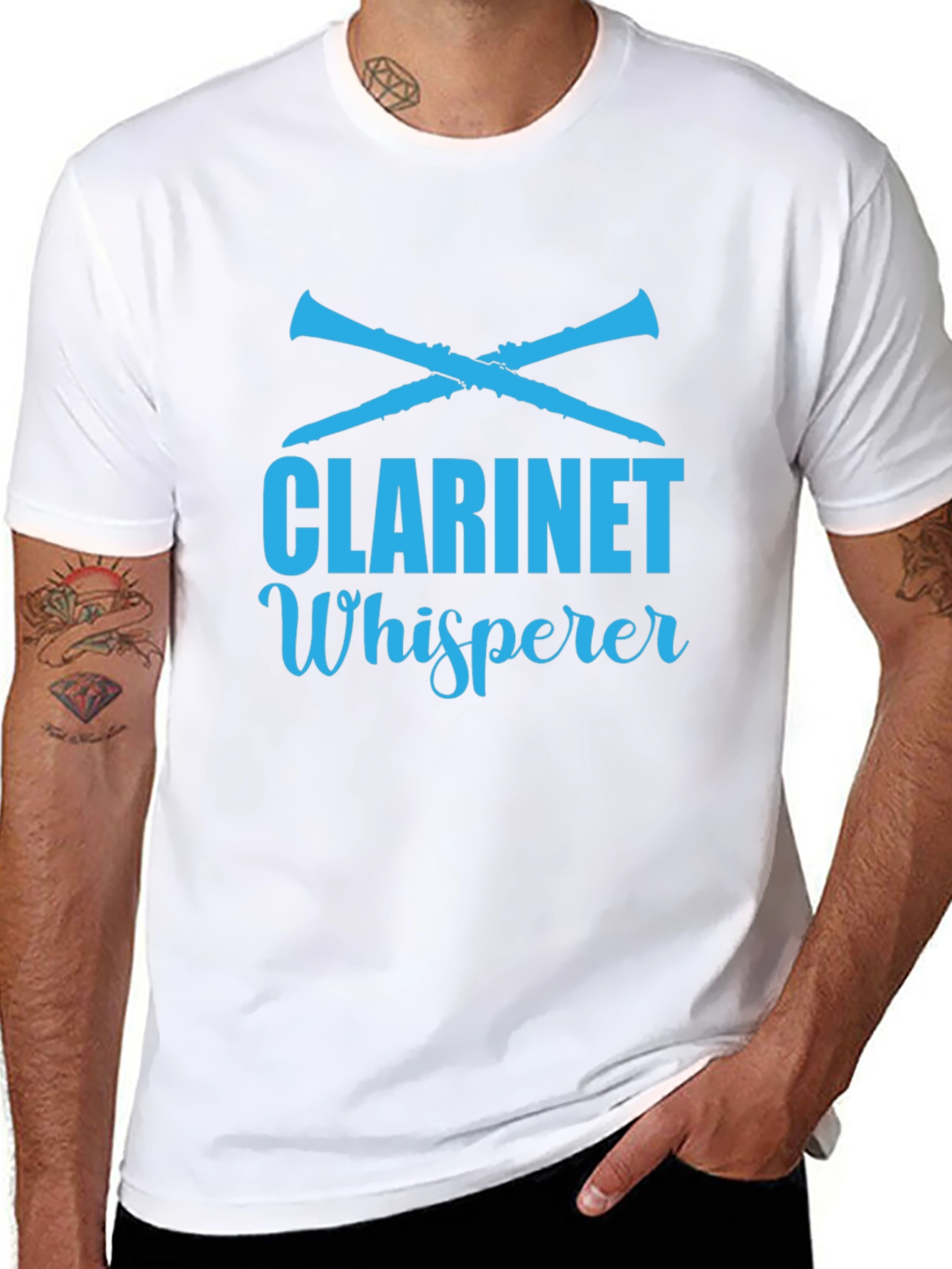 Clarinet Whisperer Graphic Tee