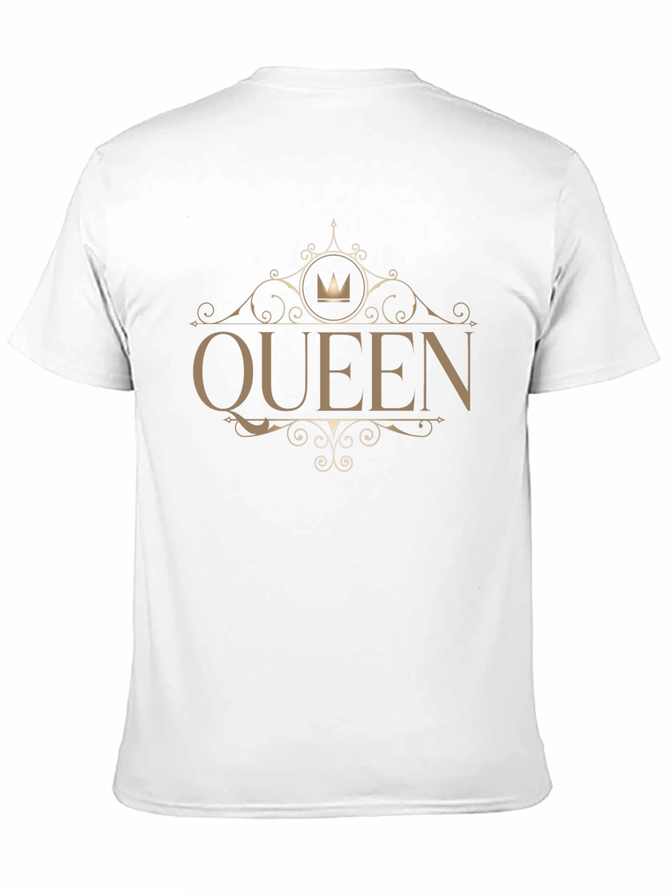 Queen Graphic Tee - Stylish Black Cotton T-Shirt
