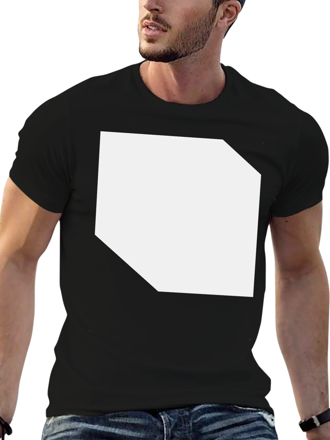 Classic Black Crew Neck T-Shirt