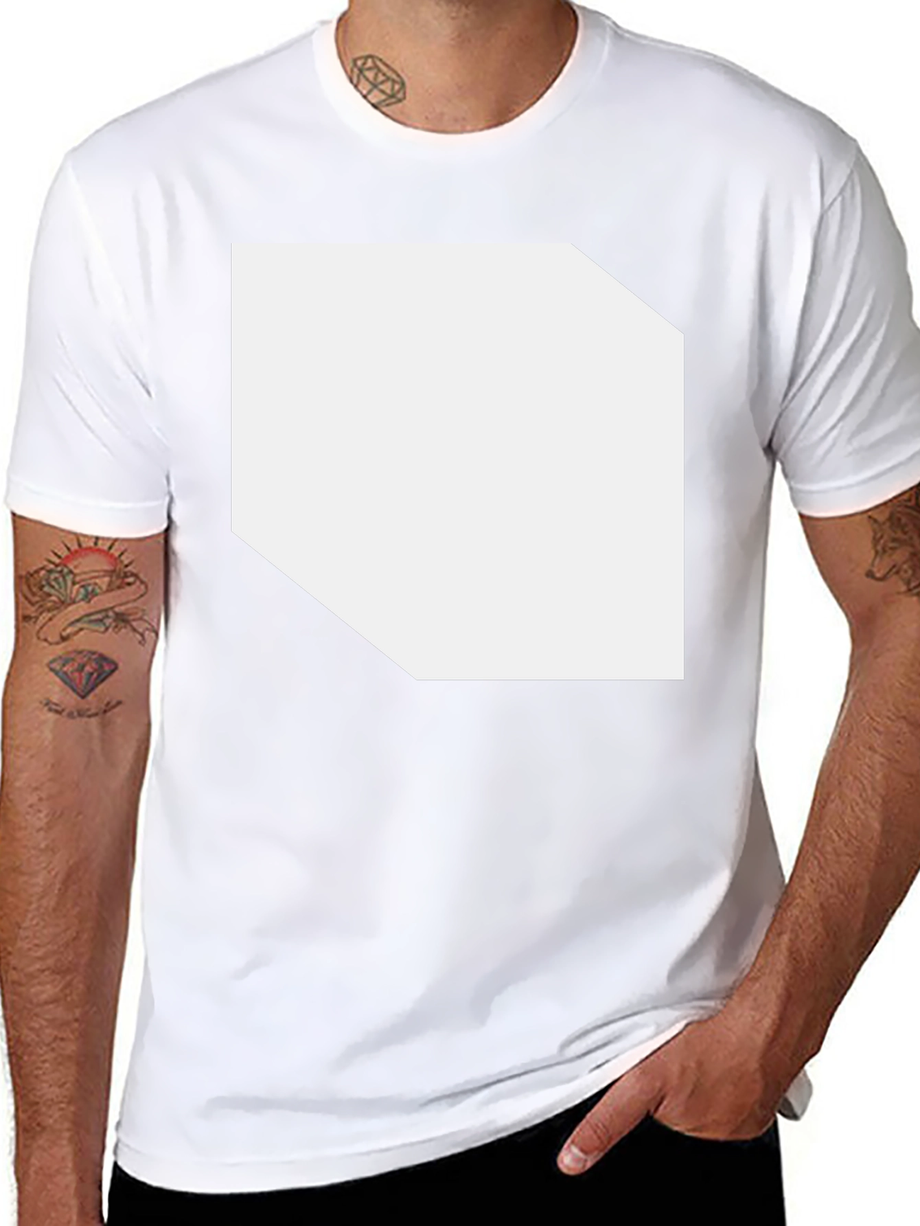 Classic Black Crew Neck T-Shirt