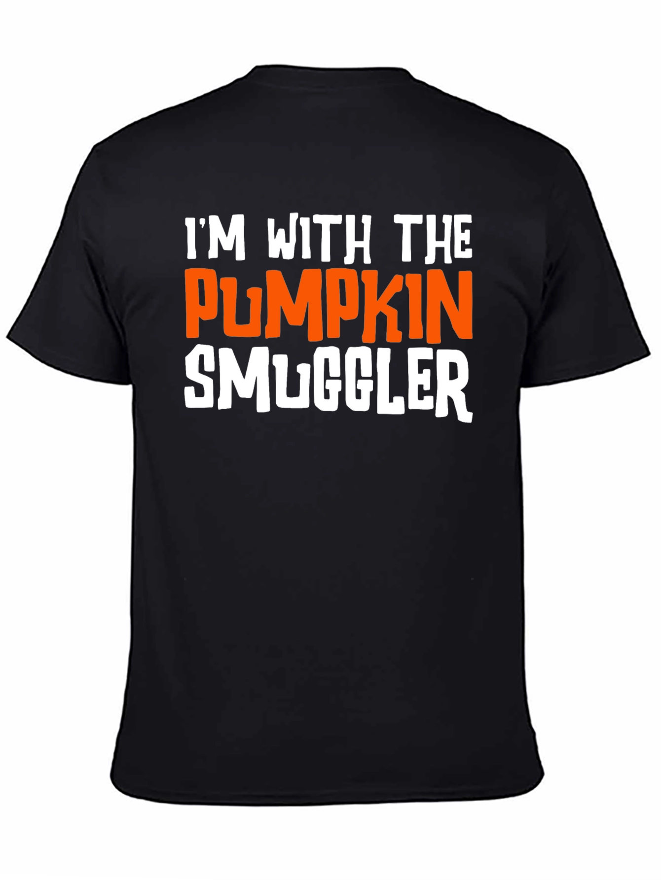 Pumpkin Smuggler Graphic T-Shirt - Halloween Funny Tee