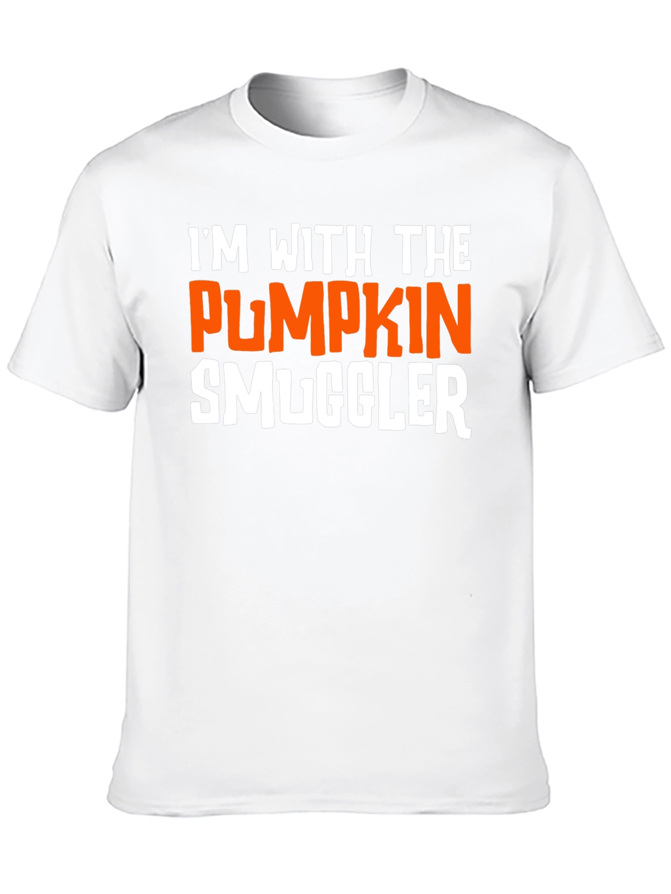 Pumpkin Smuggler Graphic T-Shirt - Halloween Funny Tee