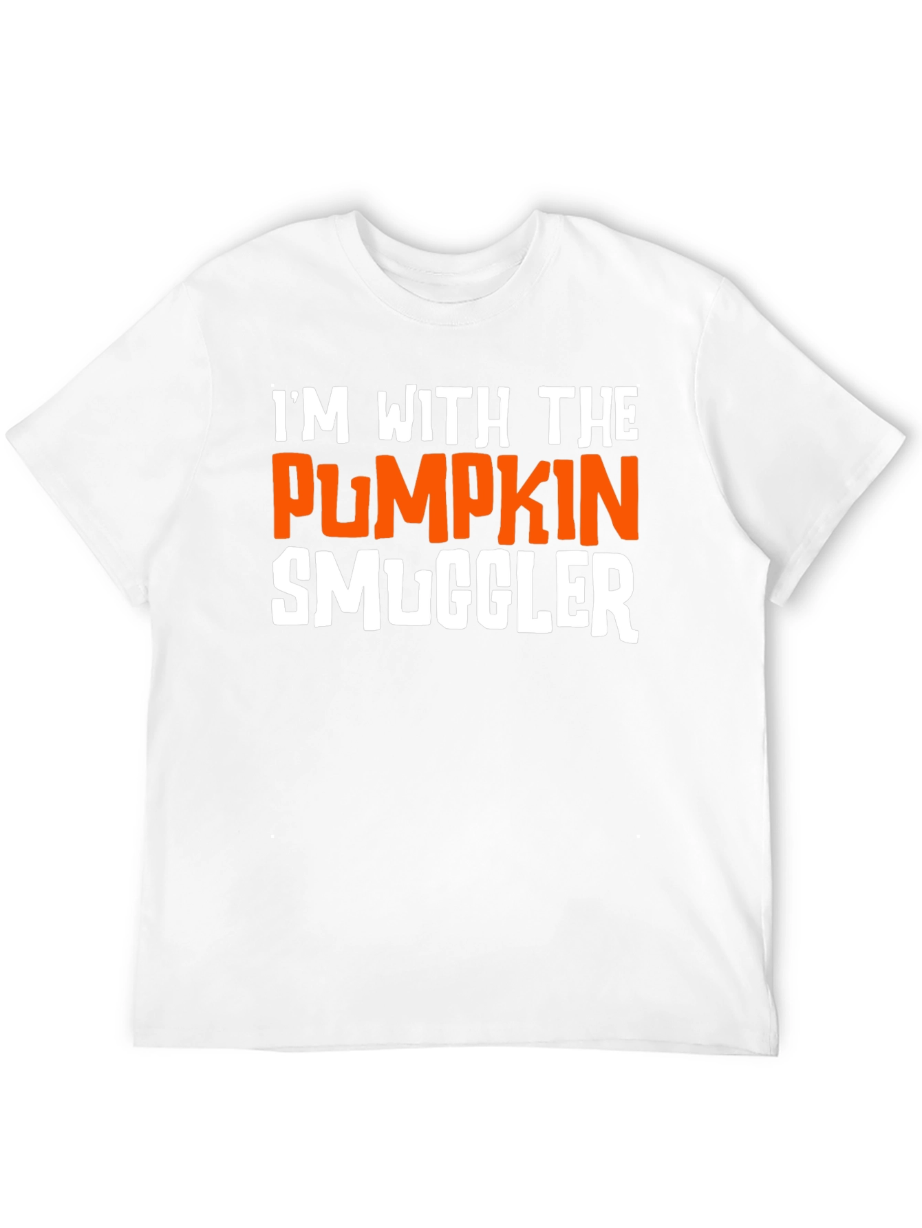 Pumpkin Smuggler Graphic T-Shirt - Halloween Funny Tee