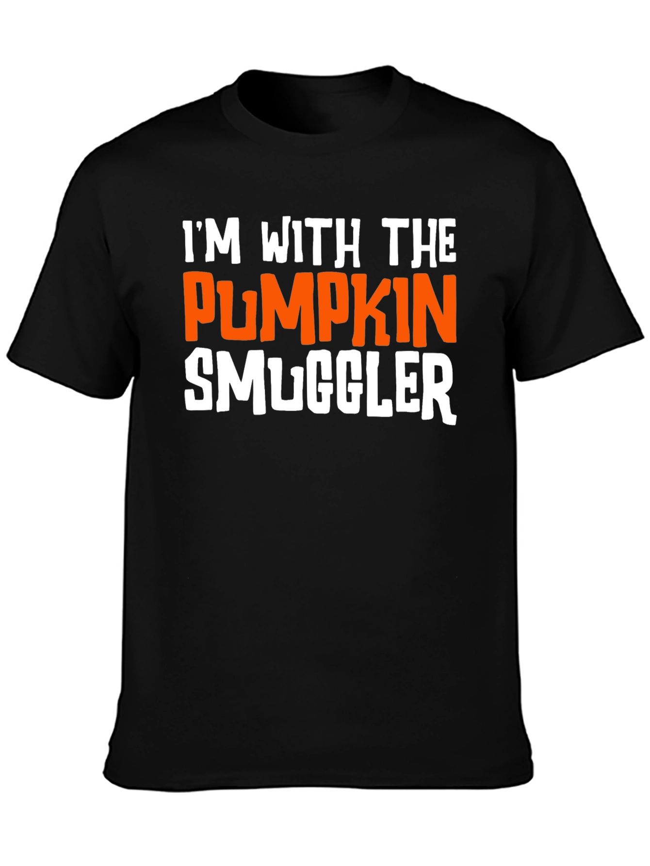 Pumpkin Smuggler Graphic T-Shirt - Halloween Funny Tee