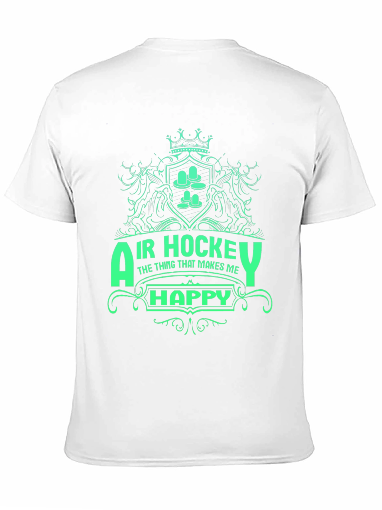 Air Hockey Makes Me Happy T-Shirt