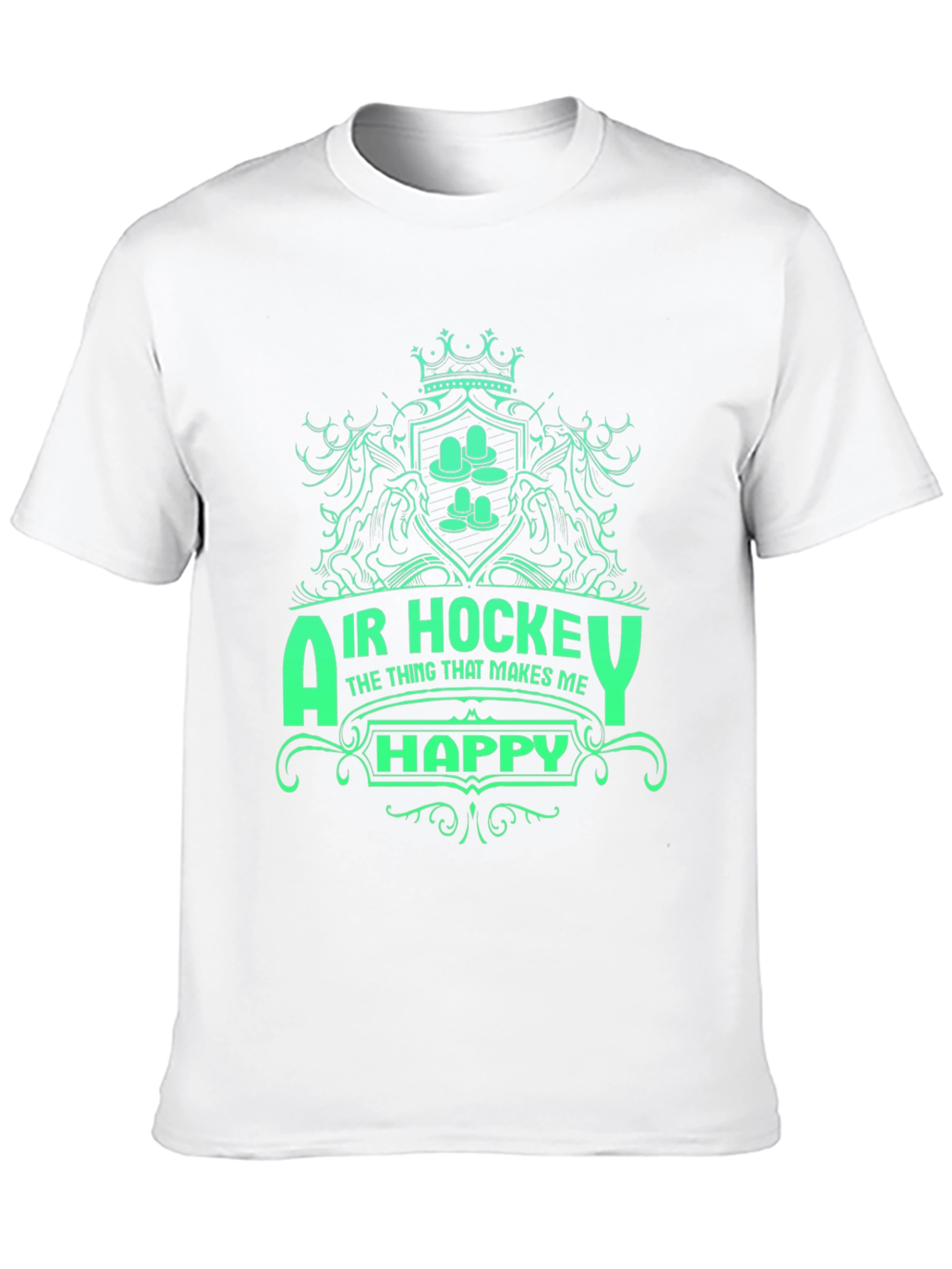 Air Hockey Makes Me Happy T-Shirt