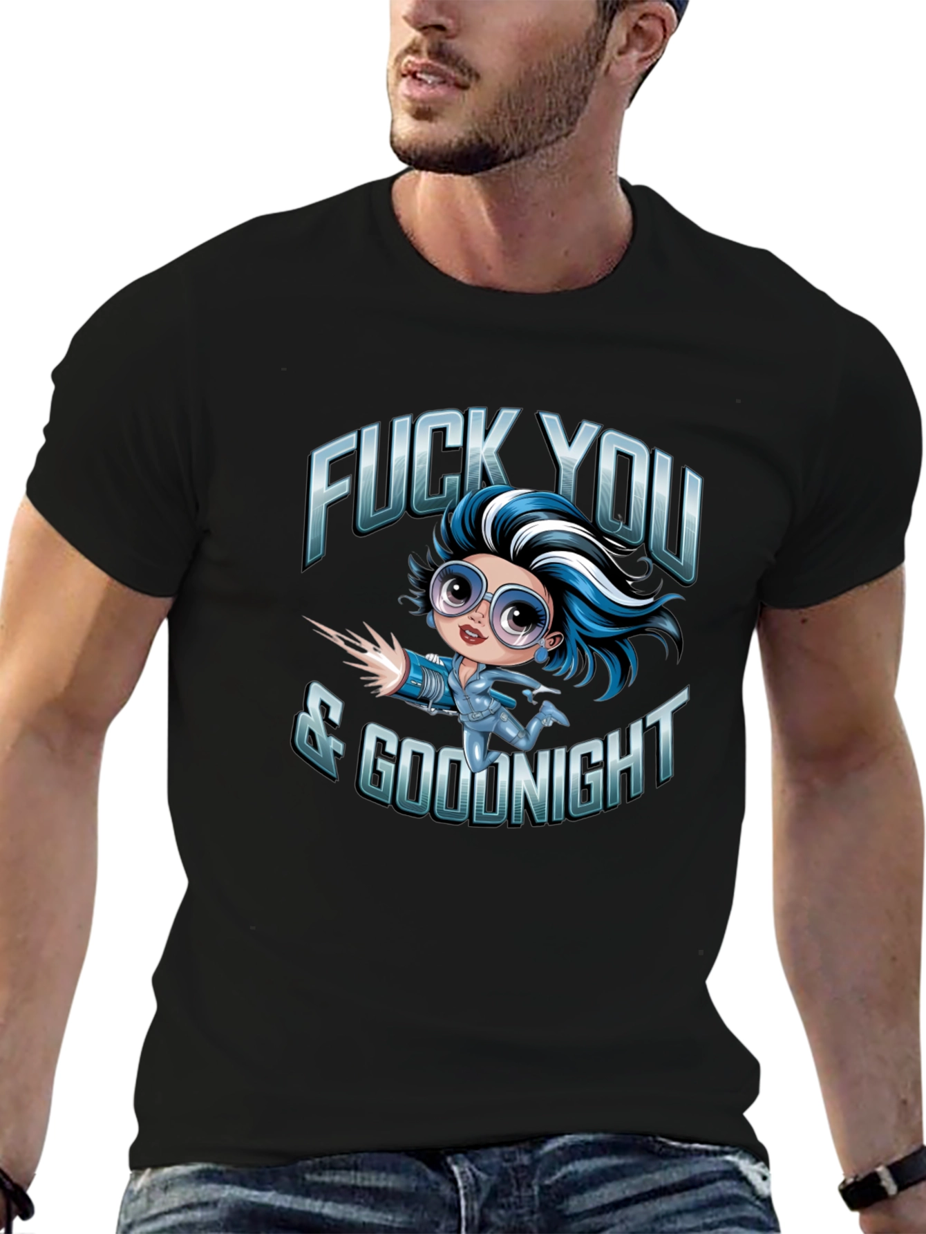 Fuck You & Goodnight Graphic Tee