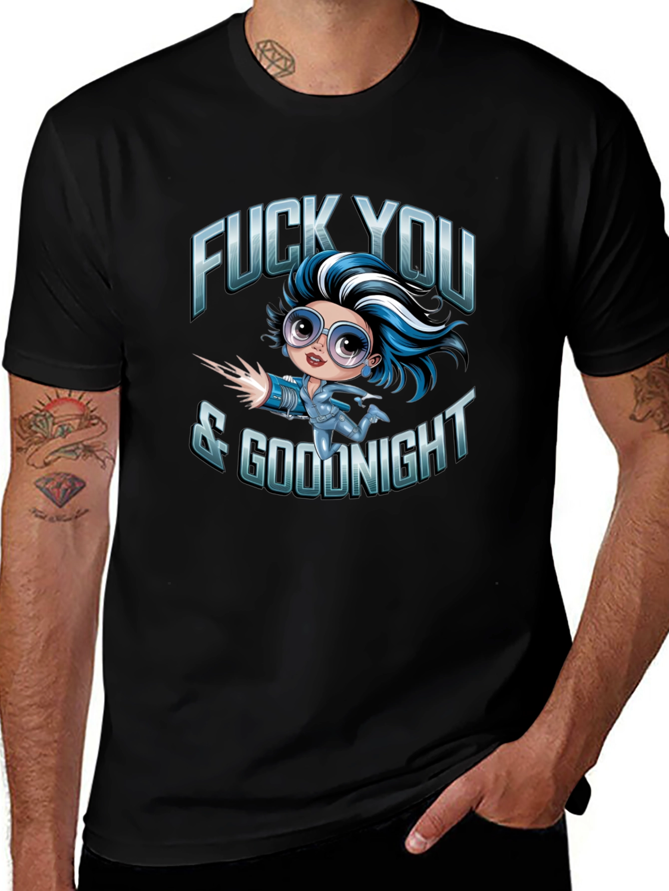 Fuck You & Goodnight Graphic Tee