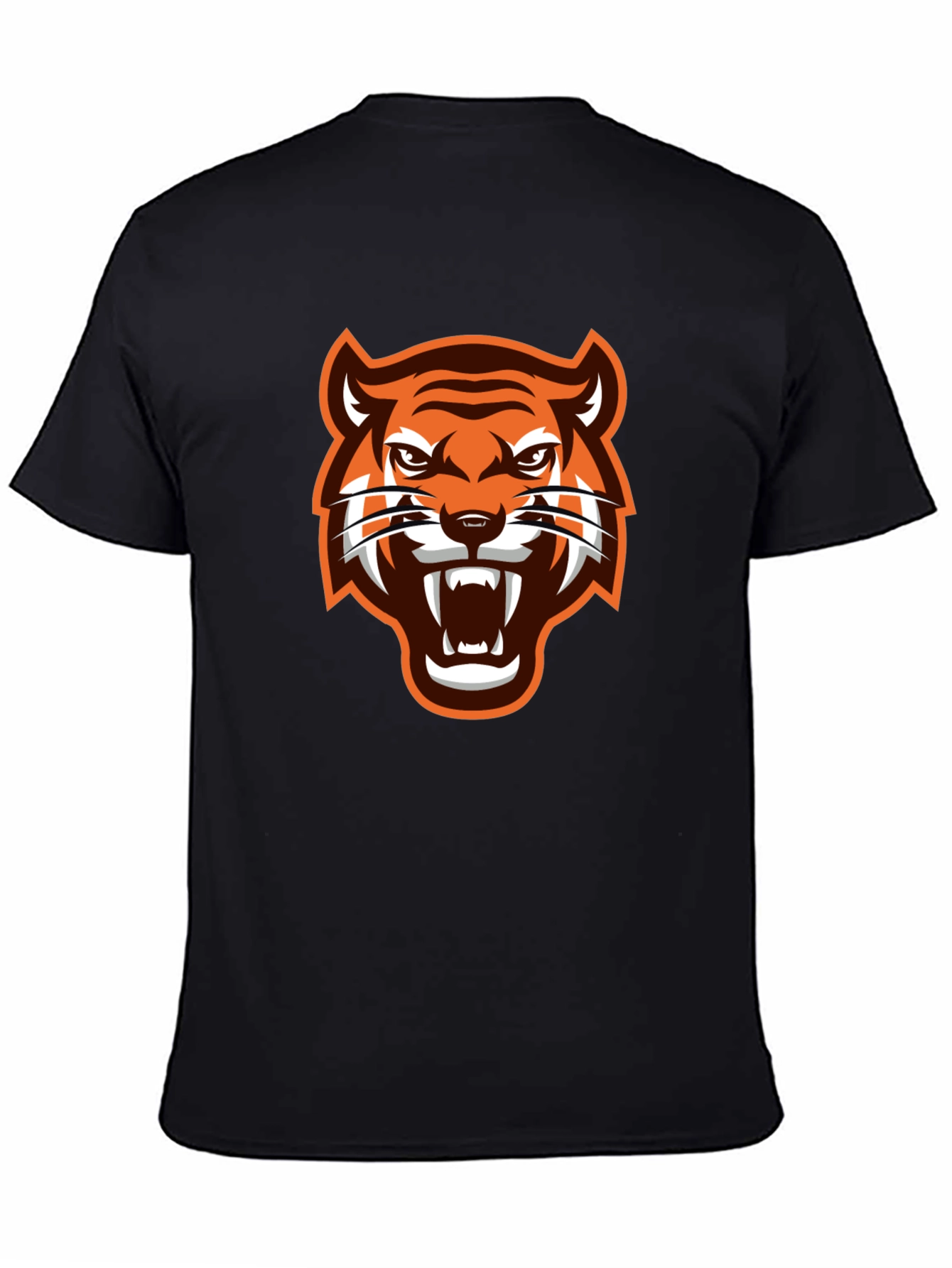 Tiger Graphic Black T-Shirt - Fierce and Stylish