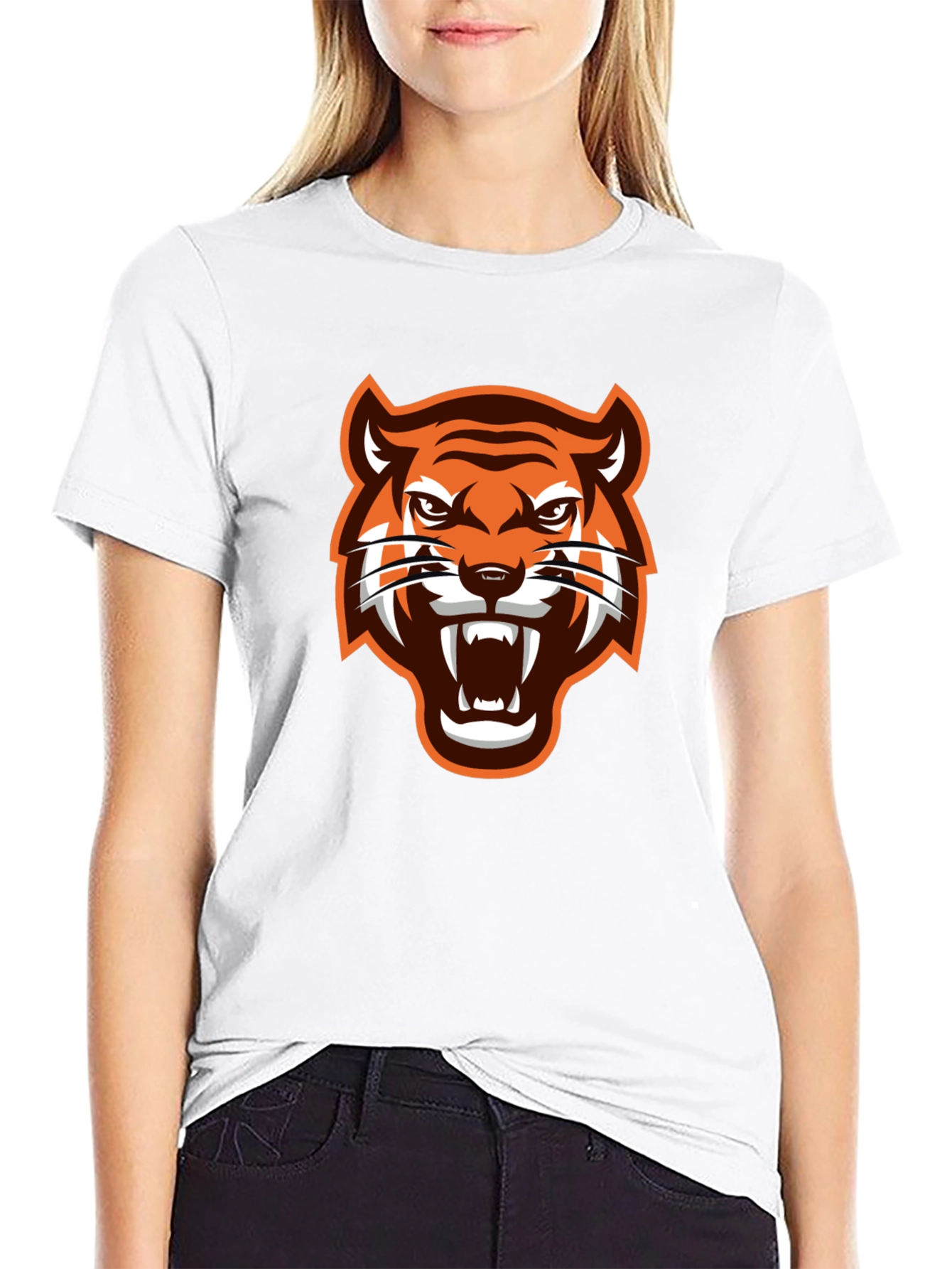 Tiger Graphic Black T-Shirt - Fierce and Stylish
