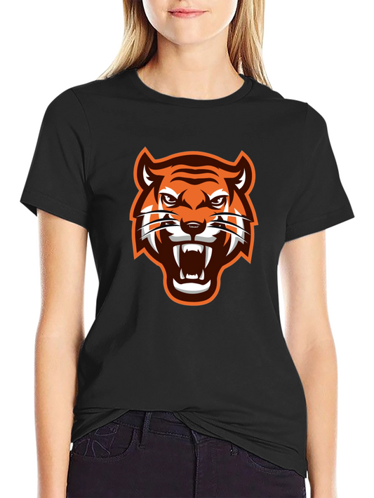 Tiger Graphic Black T-Shirt - Fierce and Stylish