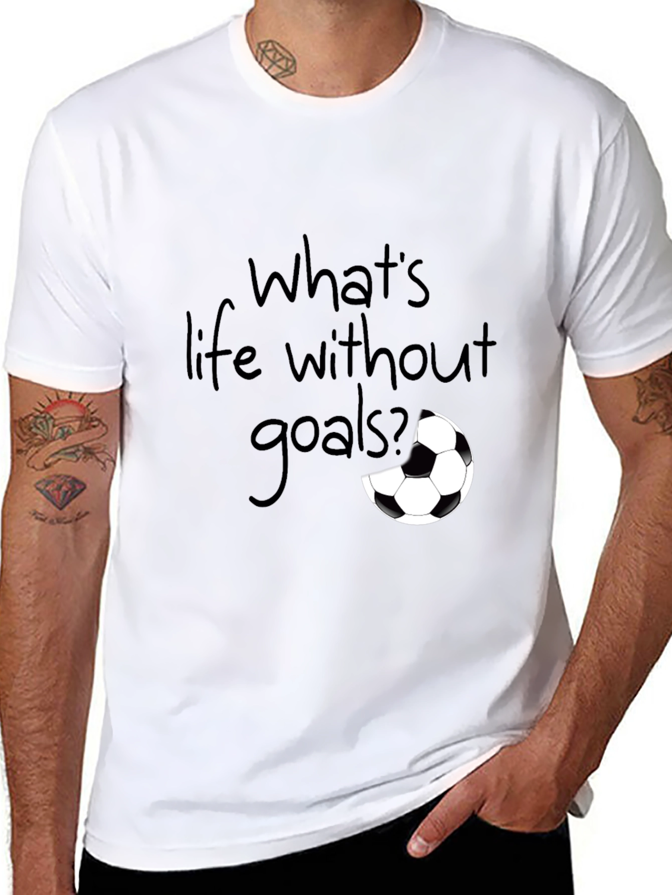 Whats Life Without Goals? T-Shirt