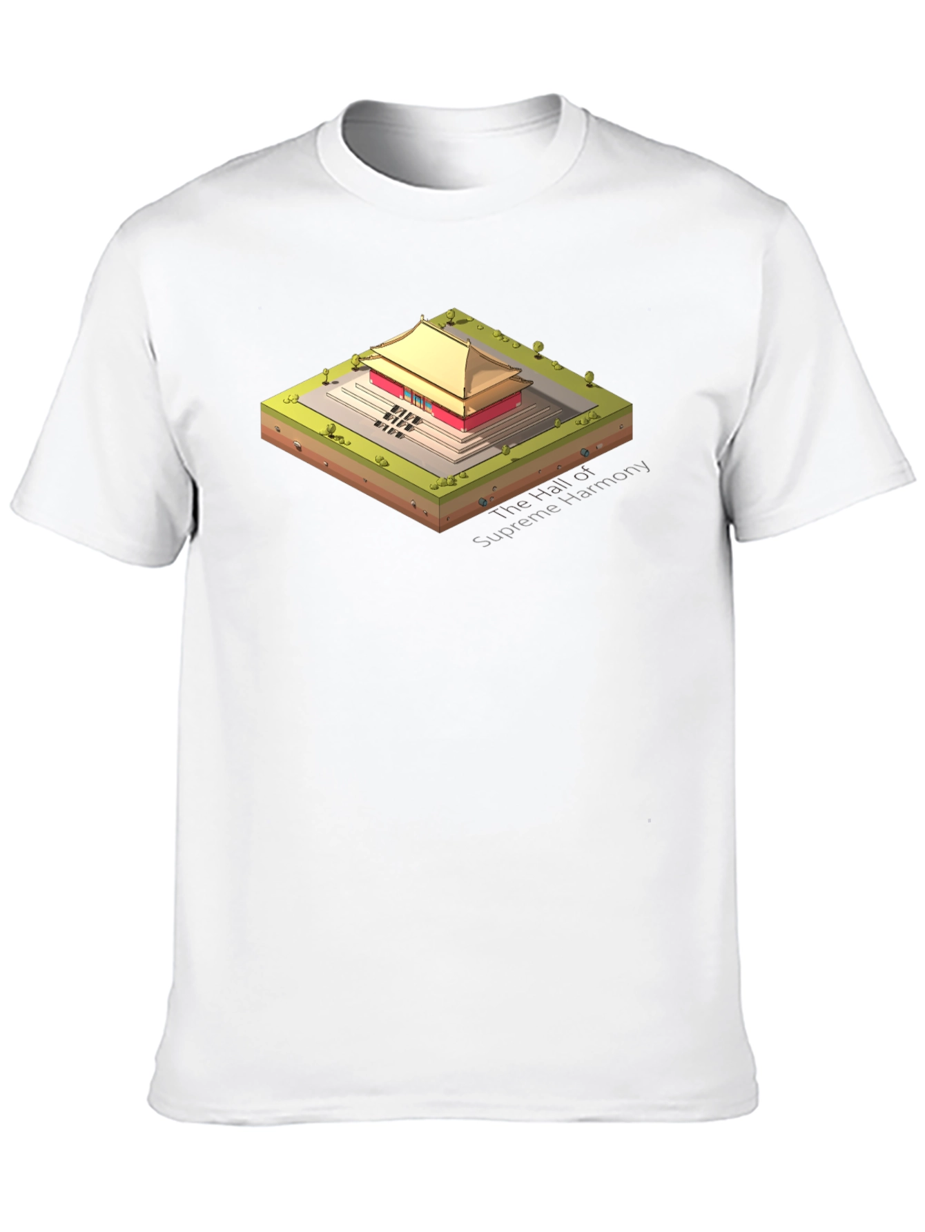 Hall of Supreme Harmony Graphic Tee - Black