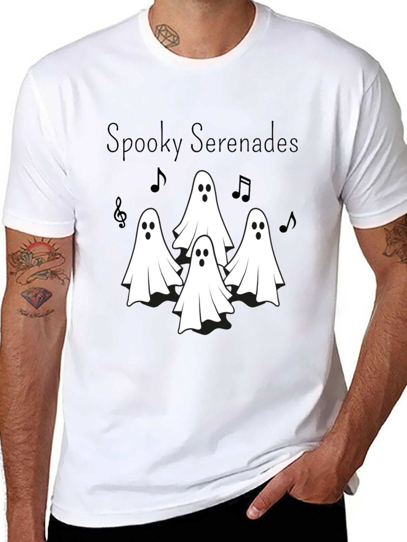 Spooky Serenades Halloween T-Shirt