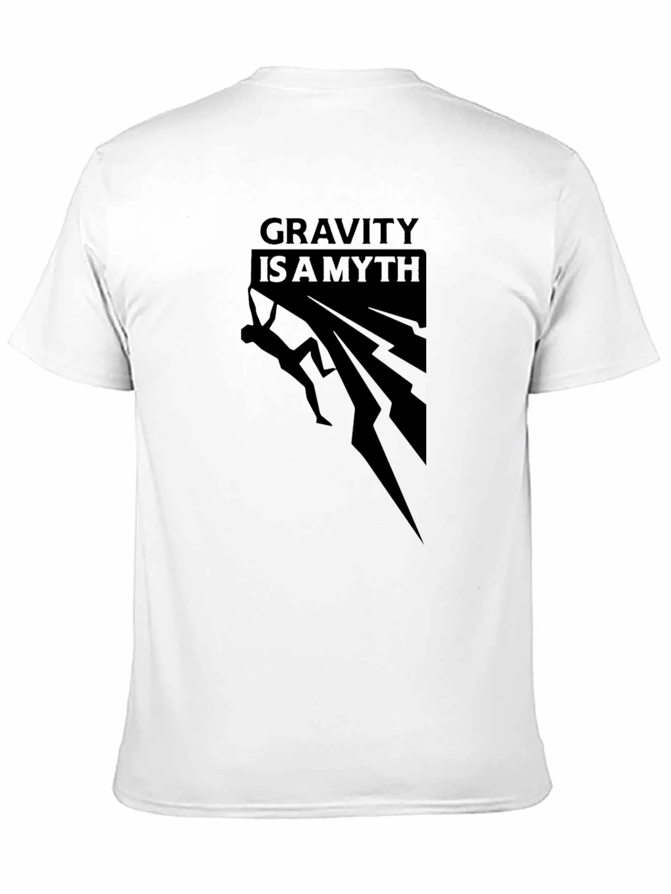 Gravity is a Myth Rock Climbing T-Shirt