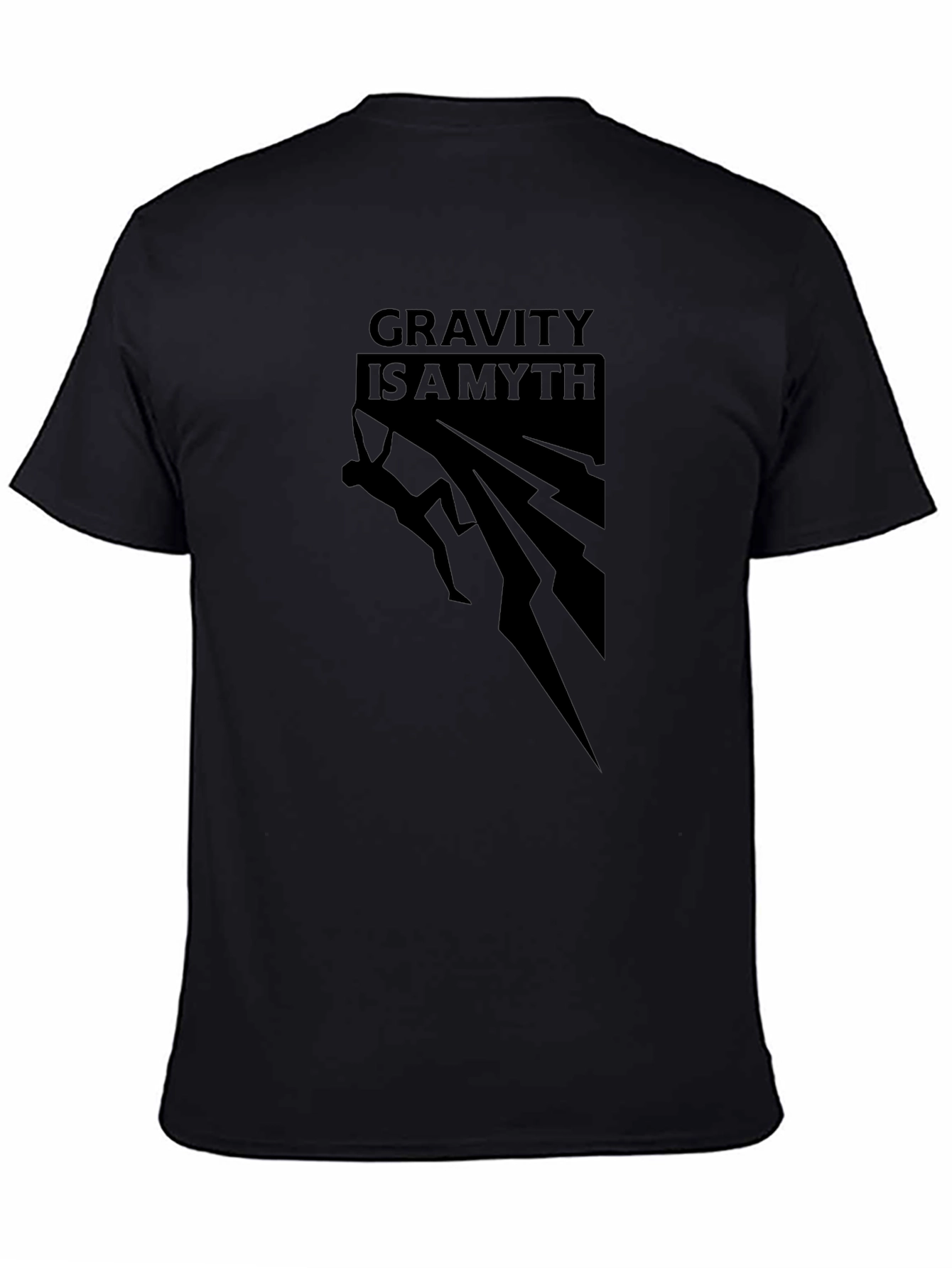 Gravity is a Myth Rock Climbing T-Shirt