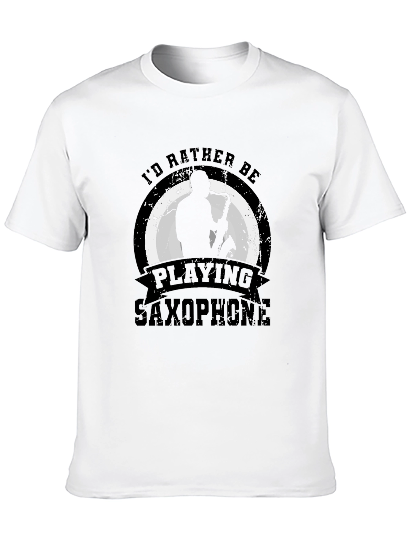 Id Rather Be Playing Saxophone T-Shirt