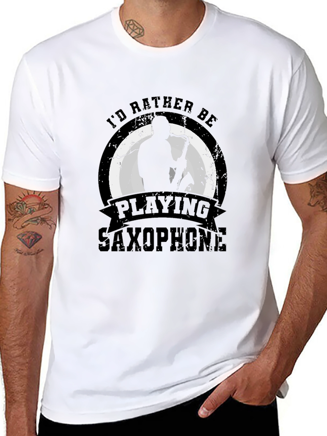 Id Rather Be Playing Saxophone T-Shirt