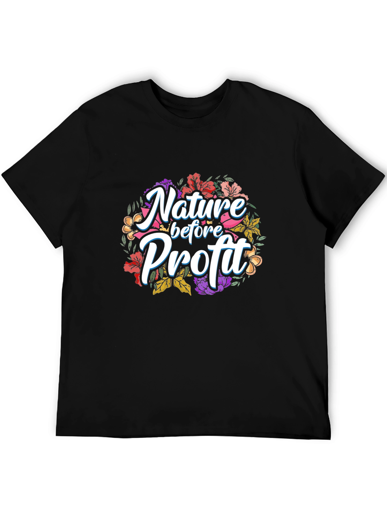 Nature Before Profit Graphic T-Shirt