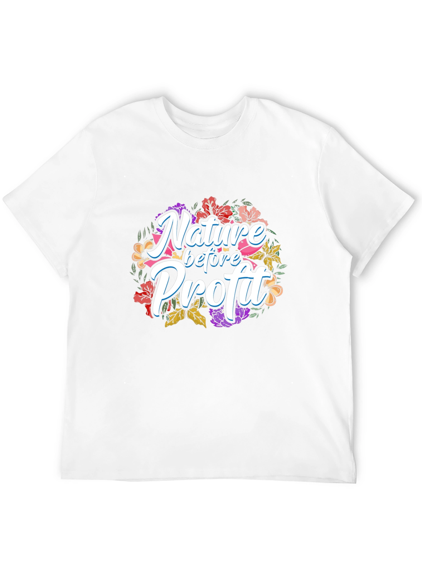 Nature Before Profit Graphic T-Shirt