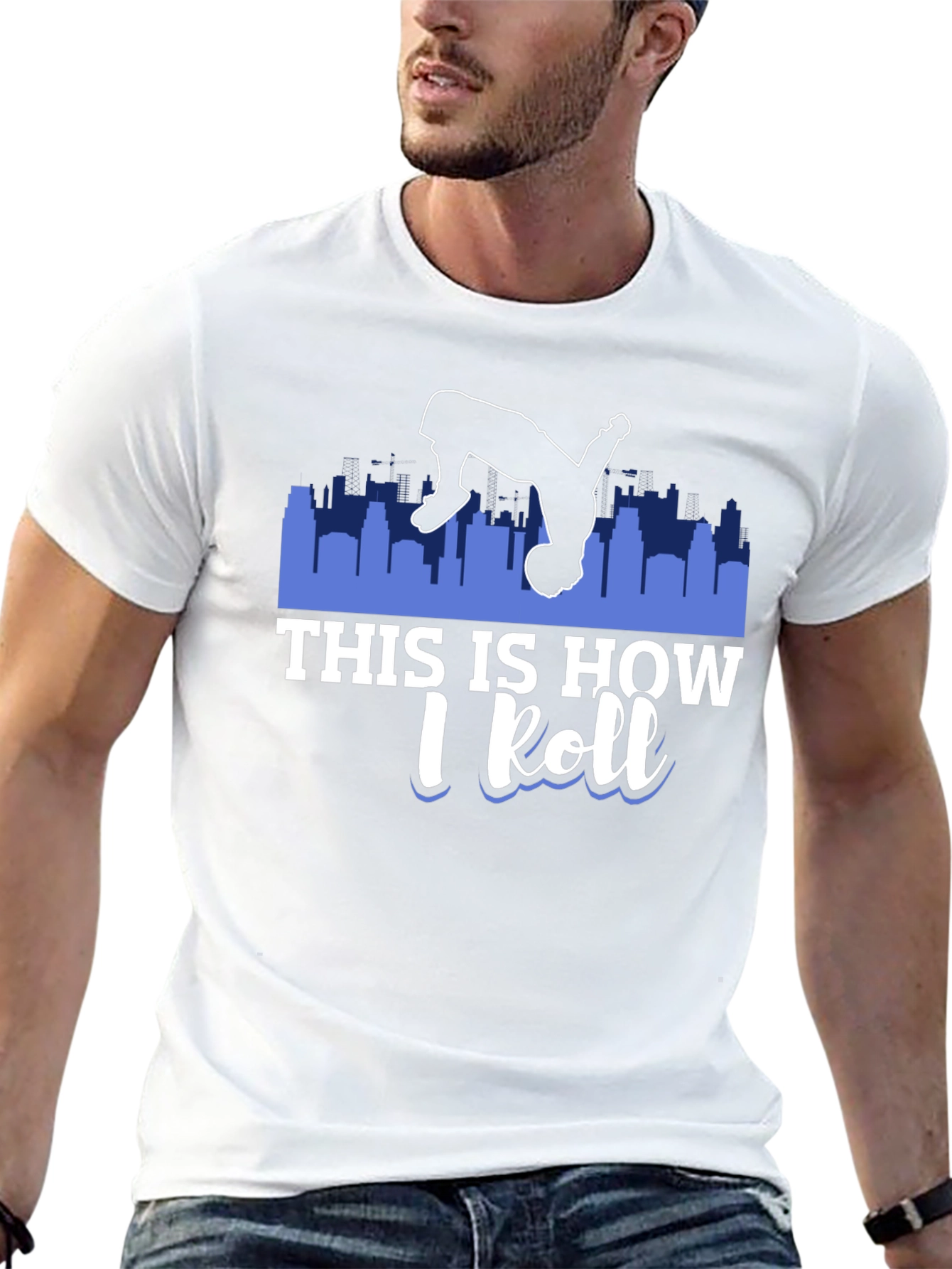 This Is How I Roll Black T-Shirt