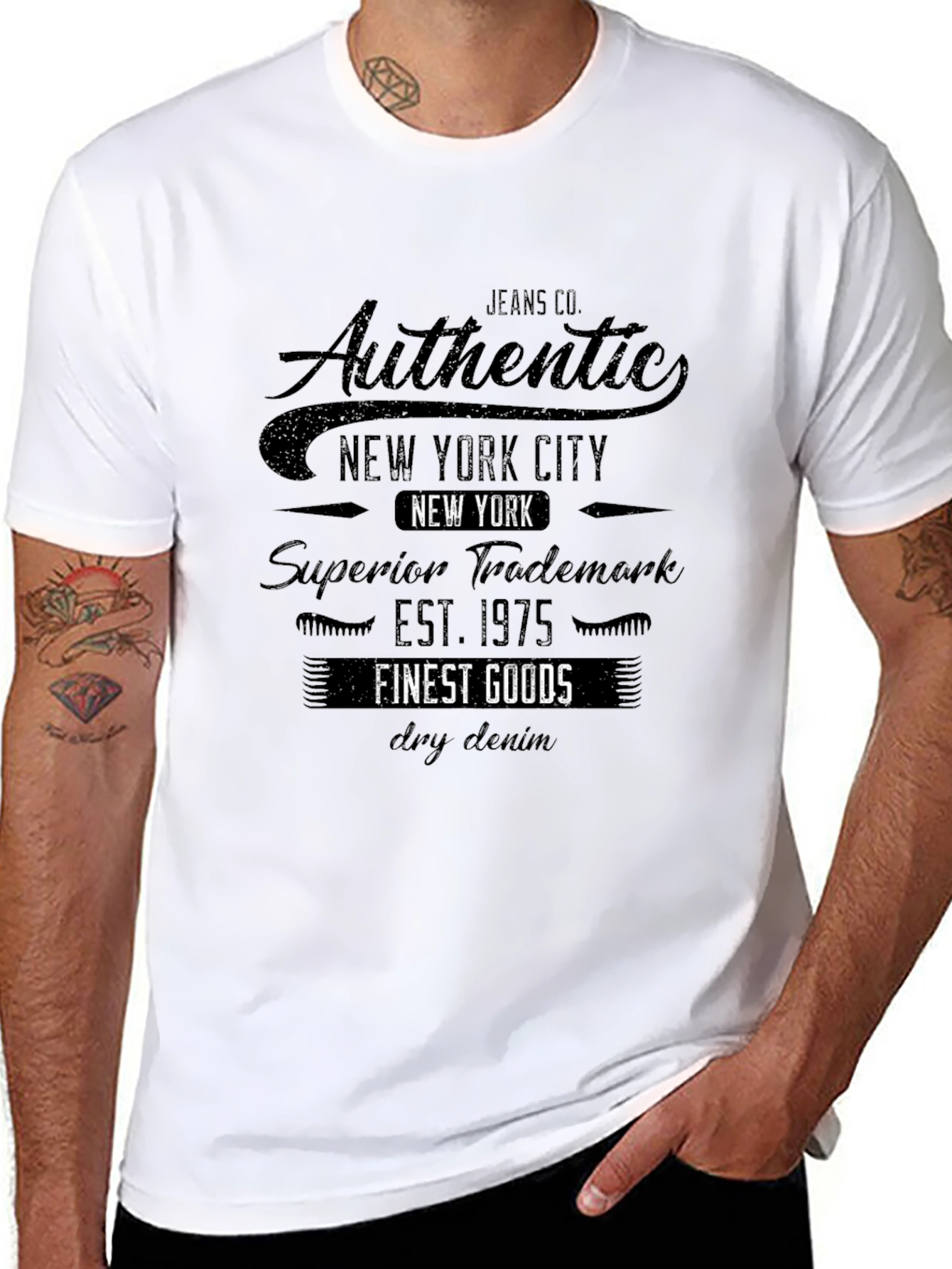 Authentic New York City Graphic T-Shirt