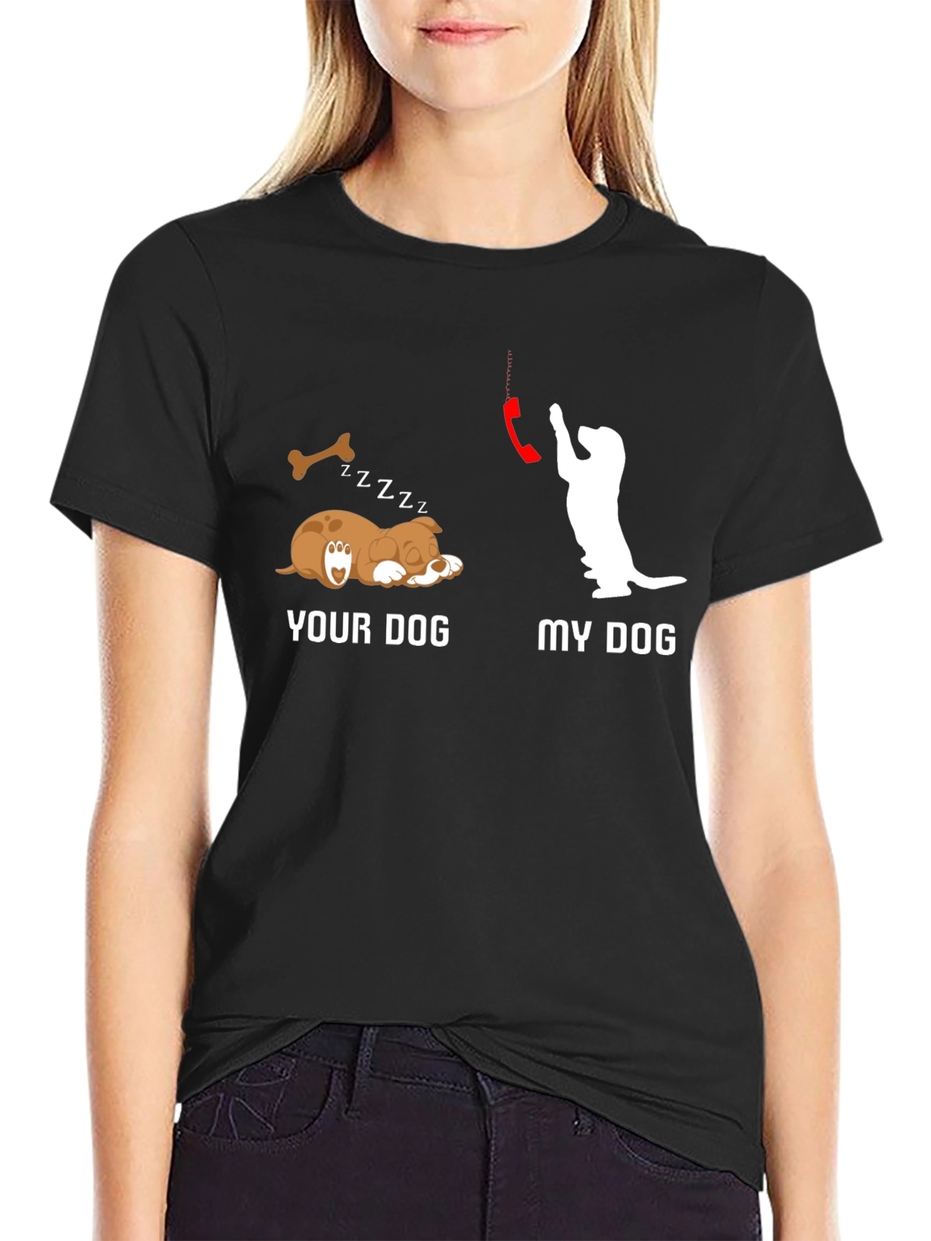 Your Dog vs My Dog Graphic Tee