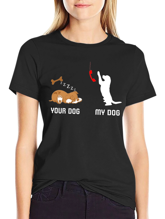 Your Dog vs My Dog Graphic Tee