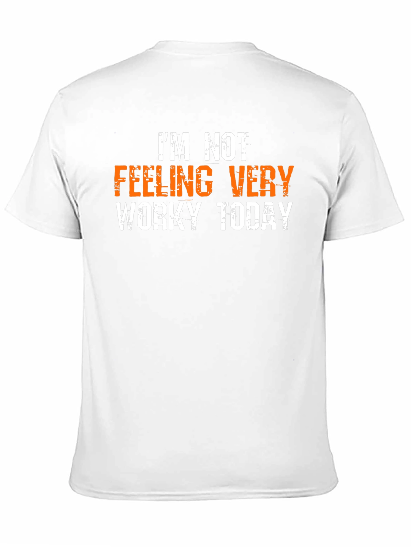Funny Not Worky Today Graphic Tee - Black