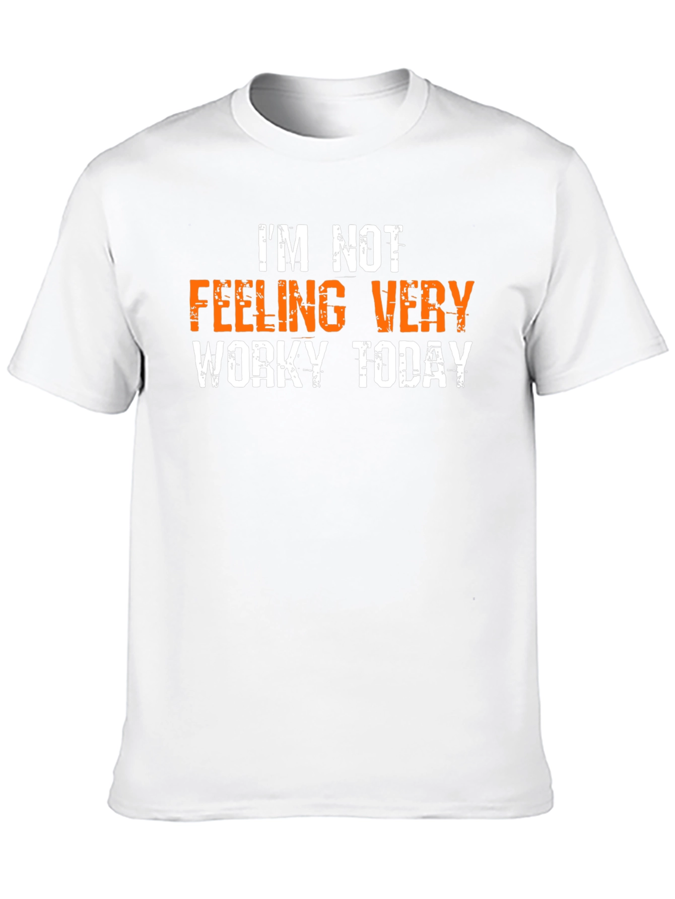 Funny Not Worky Today Graphic Tee - Black
