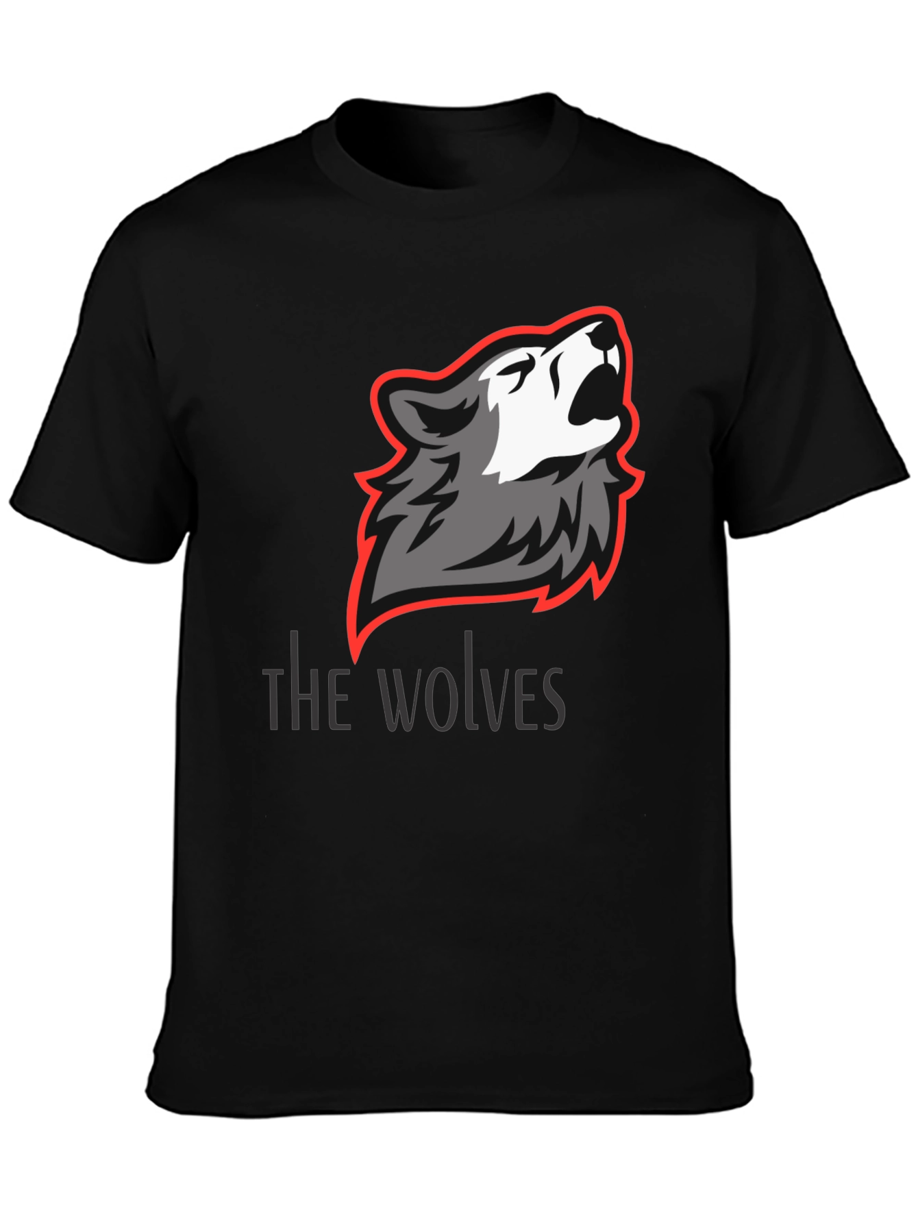 The Wolves Graphic Print T-Shirt