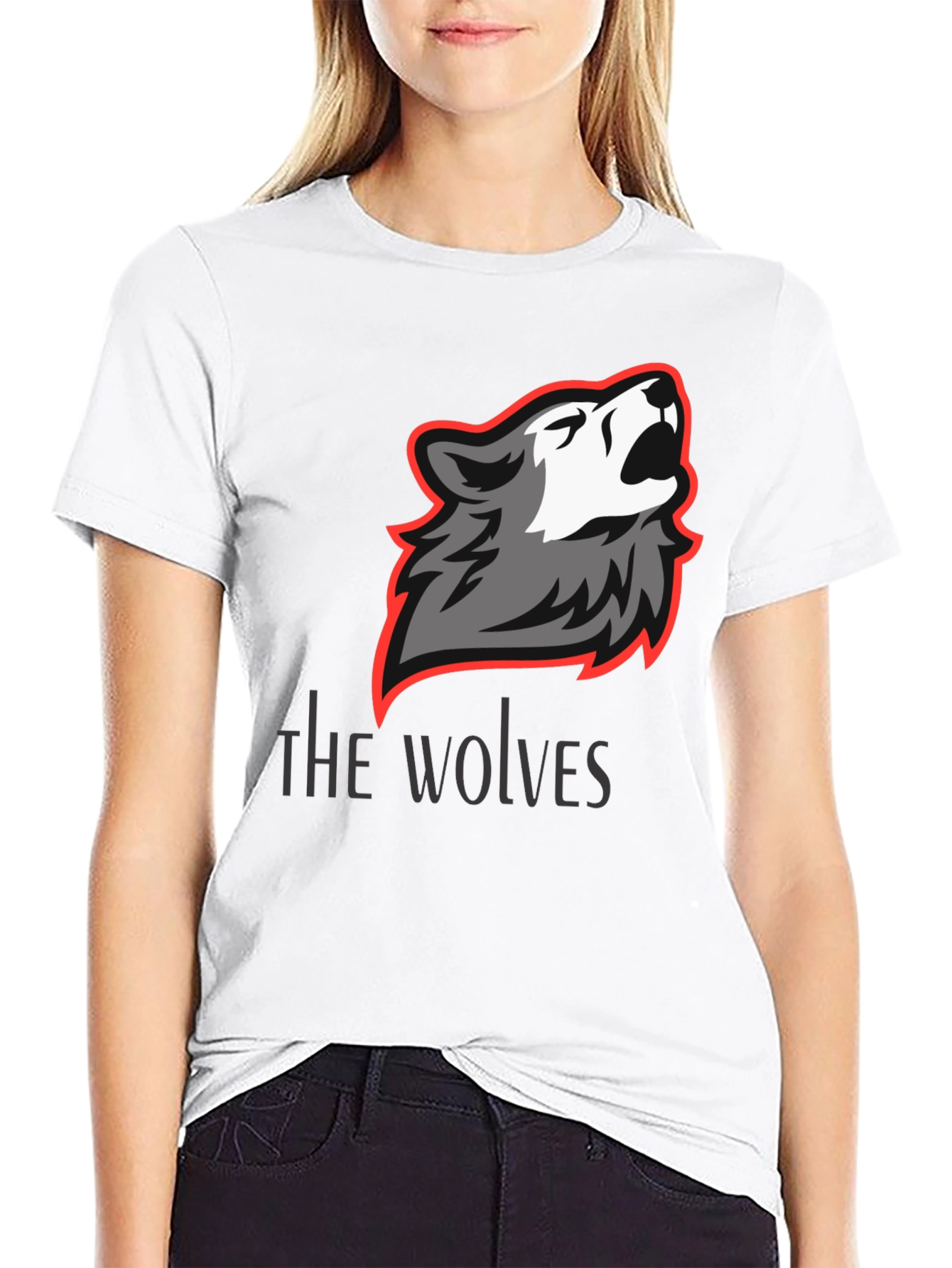 The Wolves Graphic Print T-Shirt