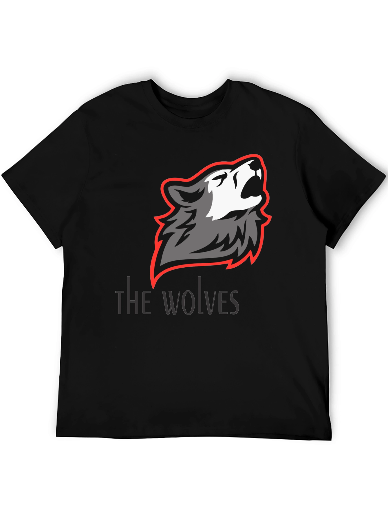 The Wolves Graphic Print T-Shirt