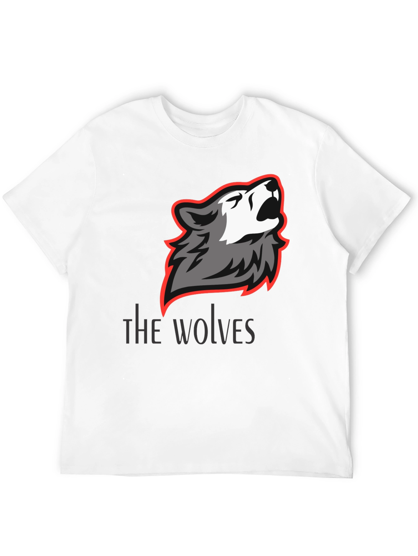 The Wolves Graphic Print T-Shirt