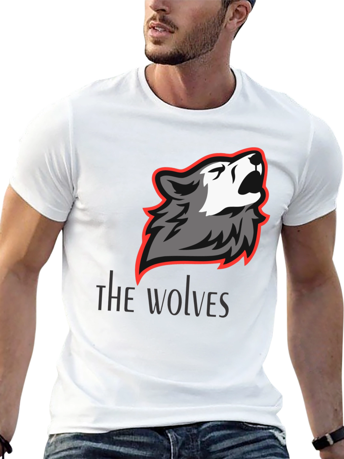 The Wolves Graphic Print T-Shirt