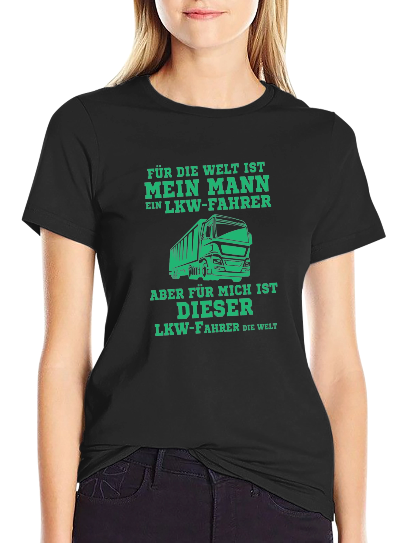 Trucker Husband T-Shirt - German Text