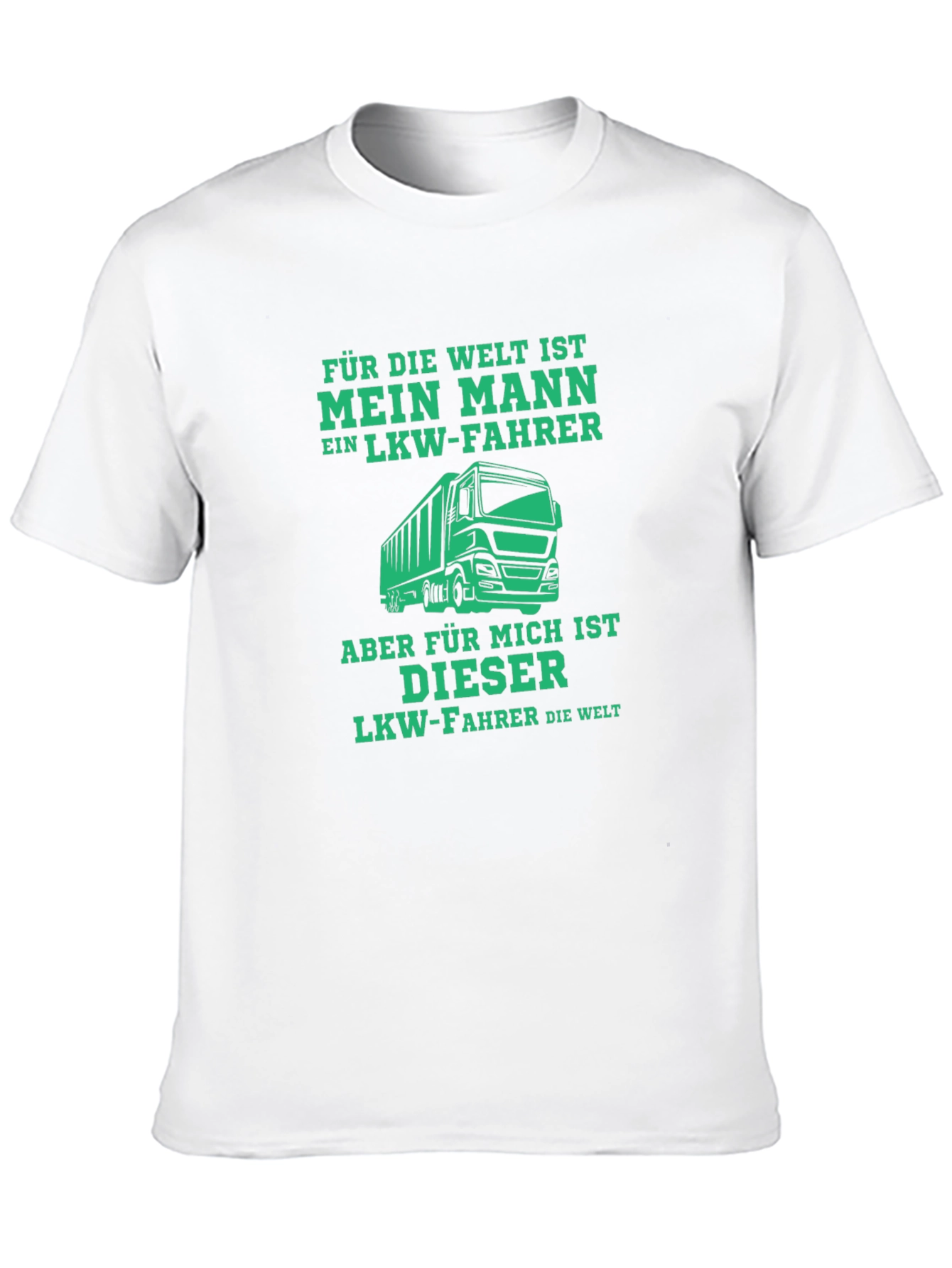Trucker Husband T-Shirt - German Text