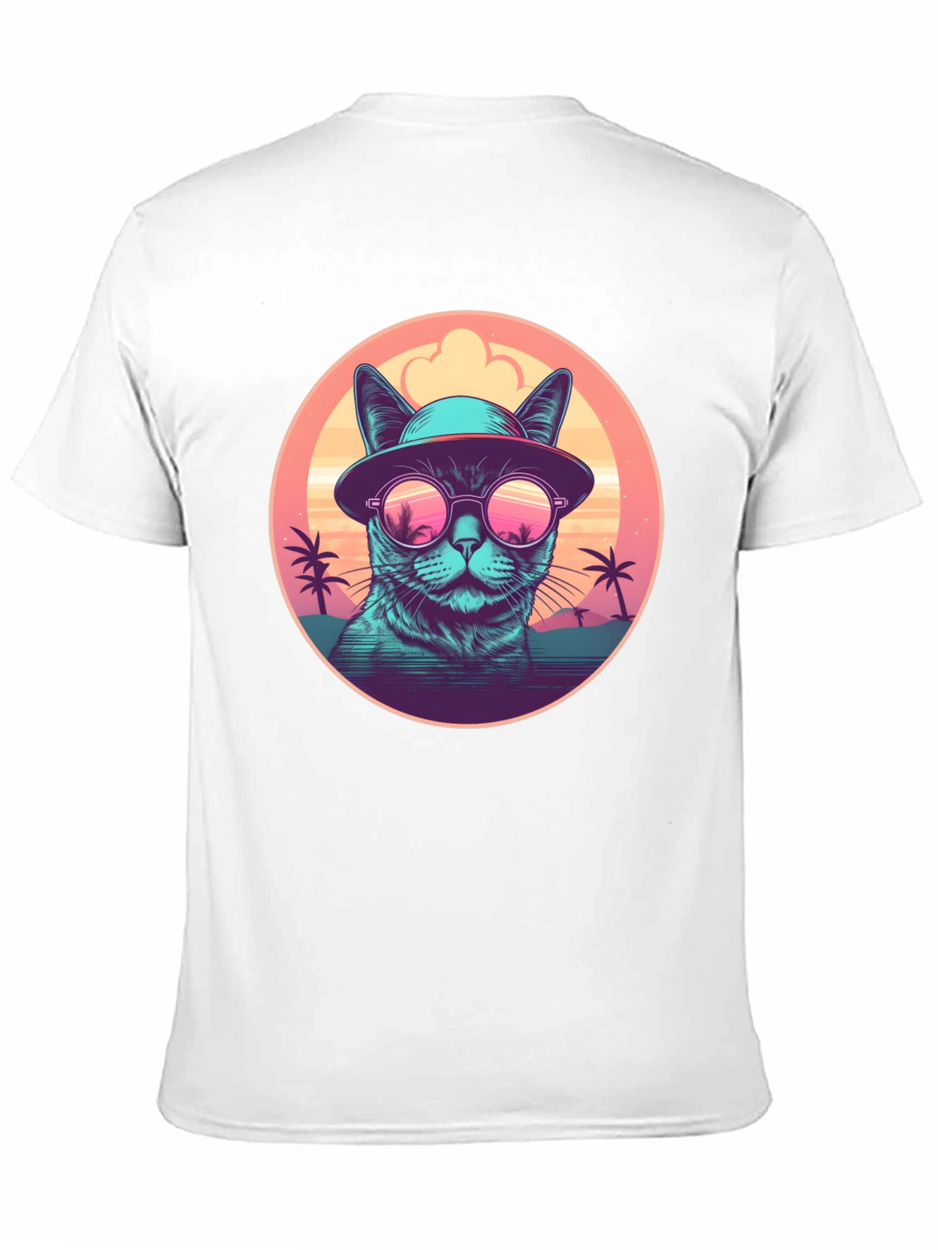 Cool Cat in Shades Graphic Tee