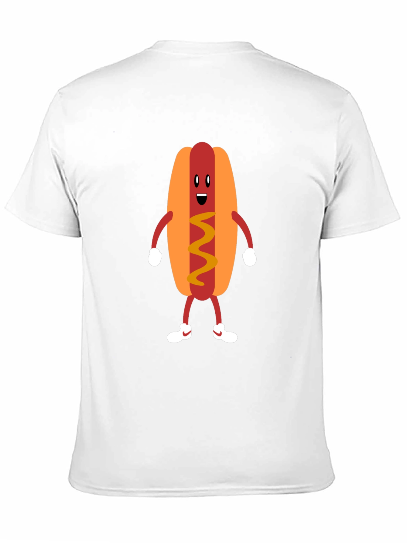 Funny Hot Dog Graphic Tee - Unisex Black T-Shirt