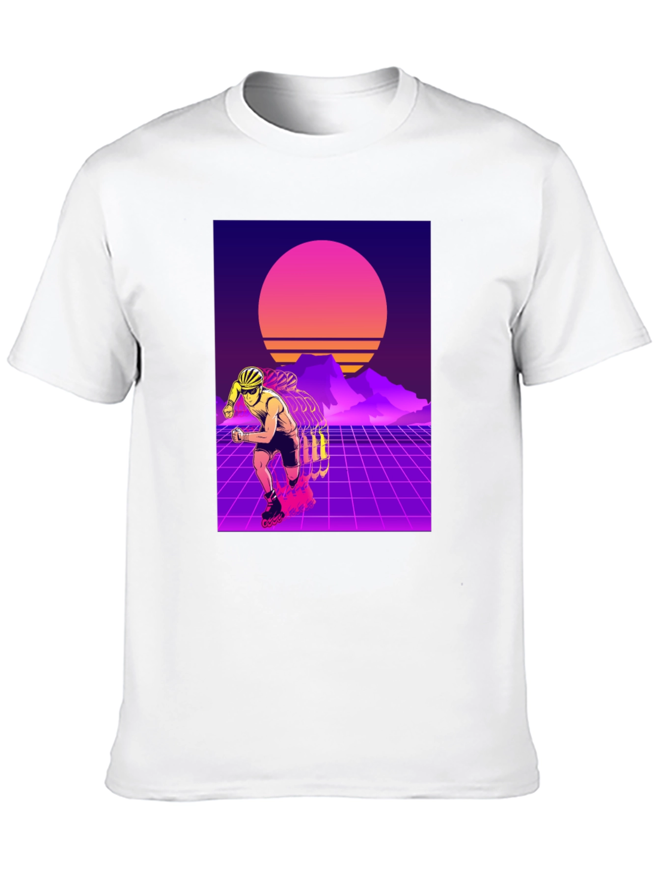 Retro Wave Rollerblade T-Shirt