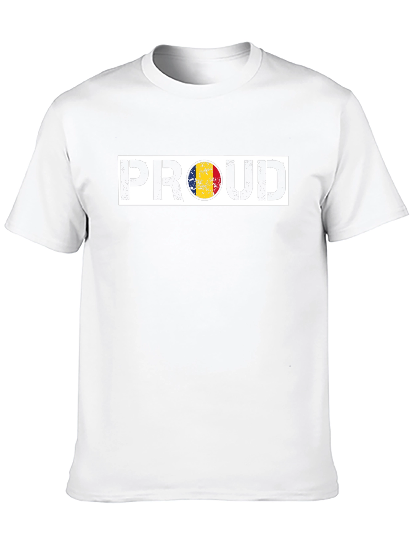 Proud Romania Flag Graphic T-Shirt