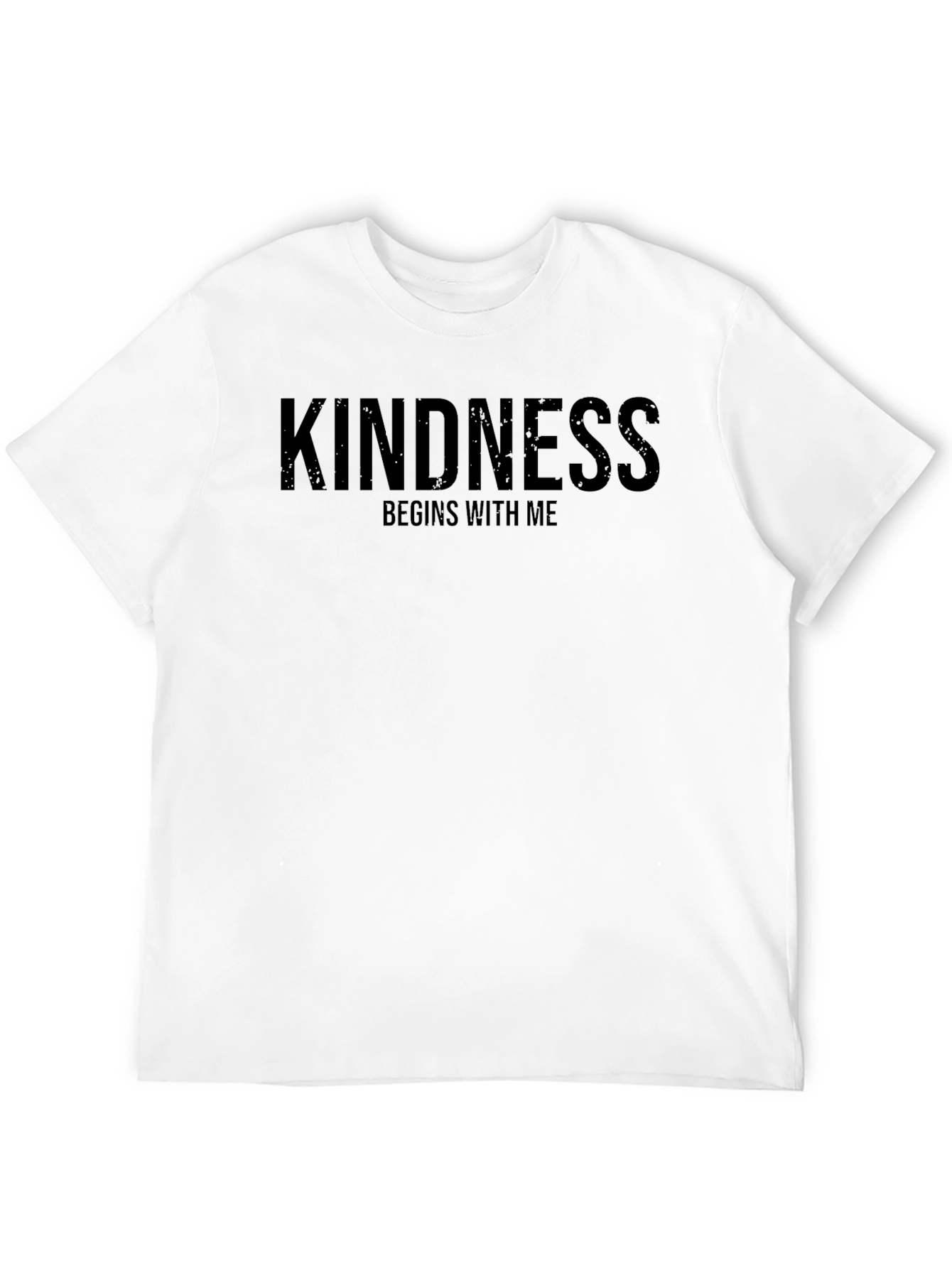 Kindness Begins With Me - Black T-Shirt