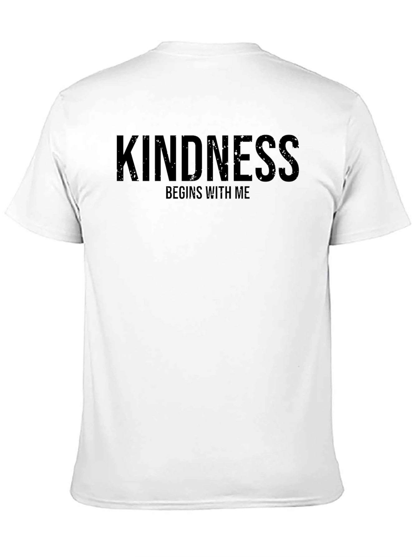 Kindness Begins With Me - Black T-Shirt