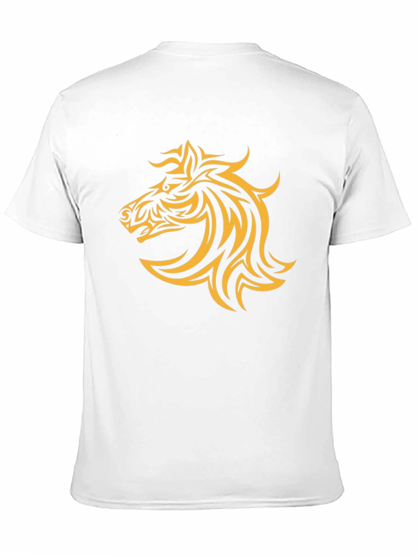 Tribal Horse Graphic Black T-Shirt