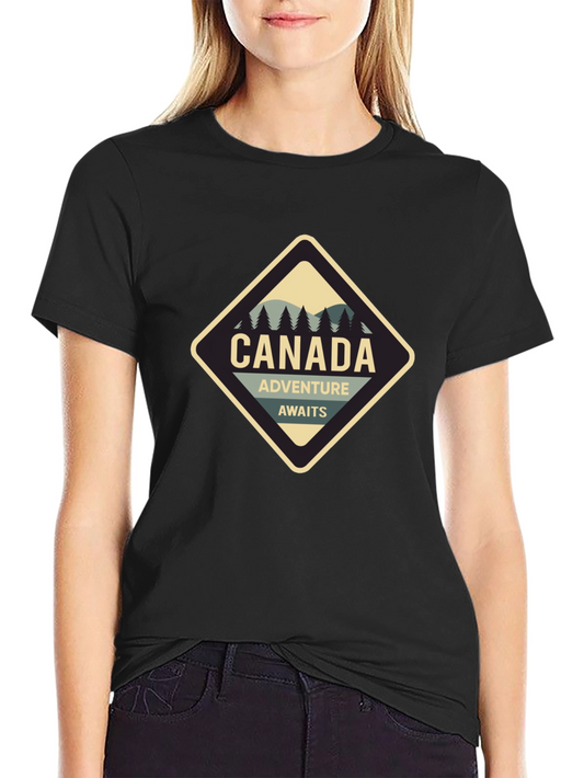 Canada Adventure Awaits Graphic T-Shirt
