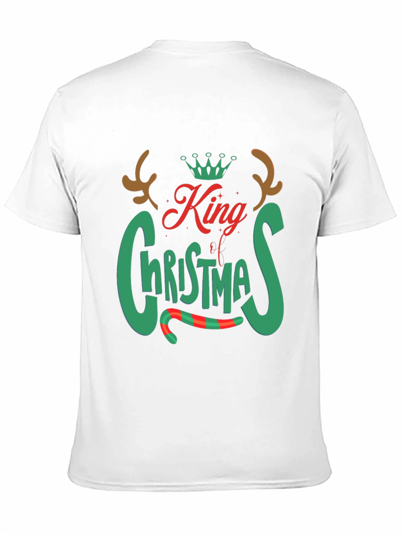King of Christmas Graphic Tee - Holiday Apparel