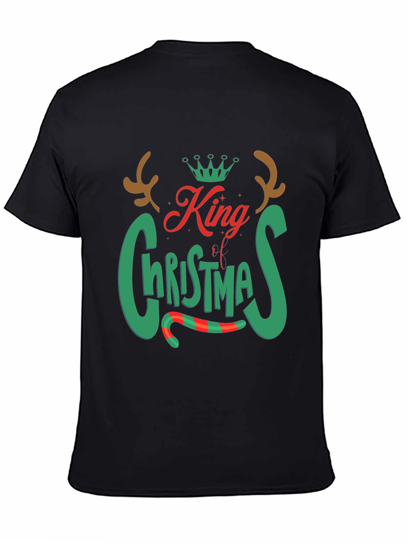 King of Christmas Graphic Tee - Holiday Apparel