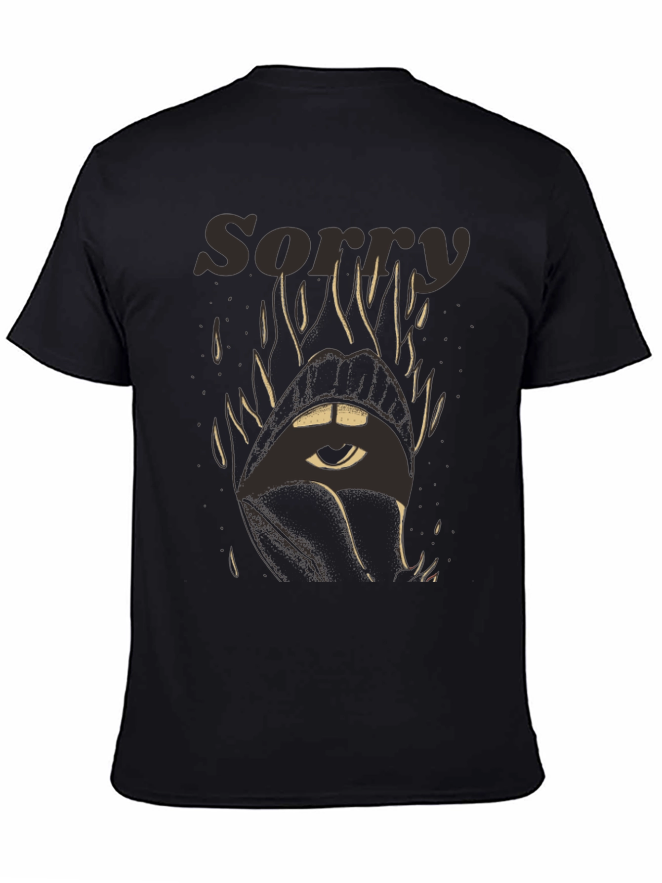 Sorry Eye Mouth Graphic Tee